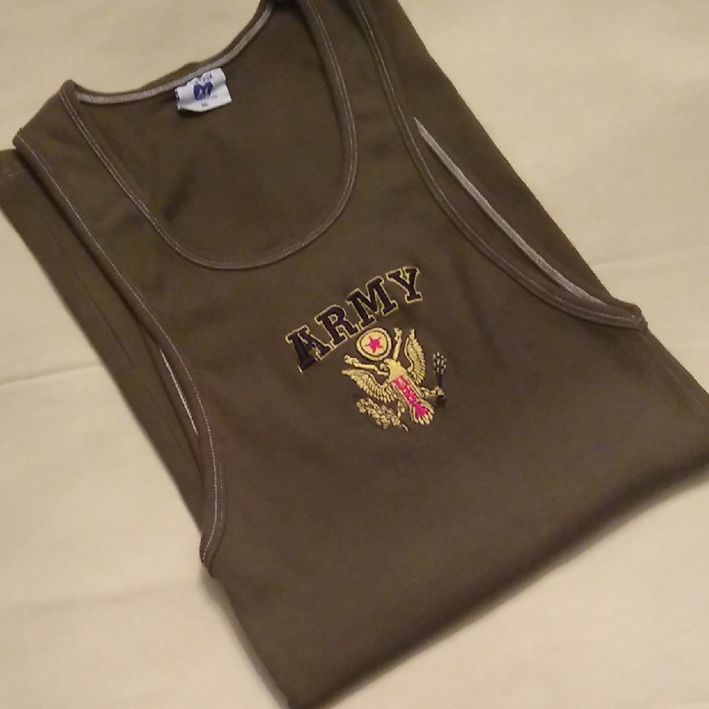 Army Emblem Tank Top